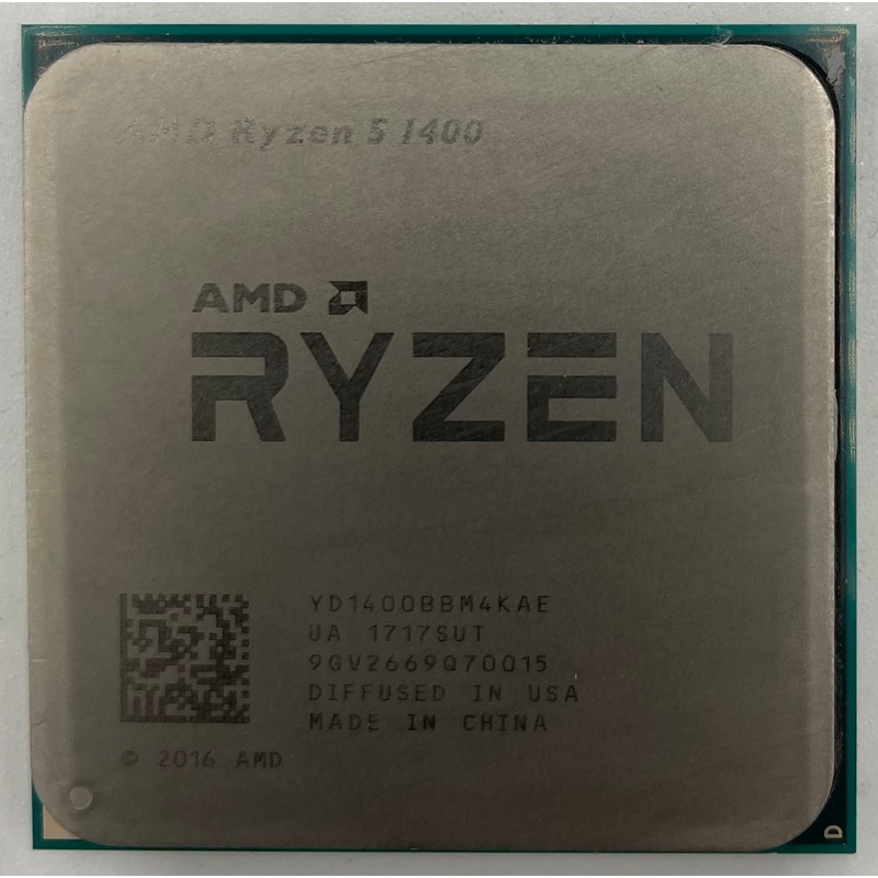 AMD Ryzen 5 1400 Desktop CPU Processor- YD1400BBM4KAE