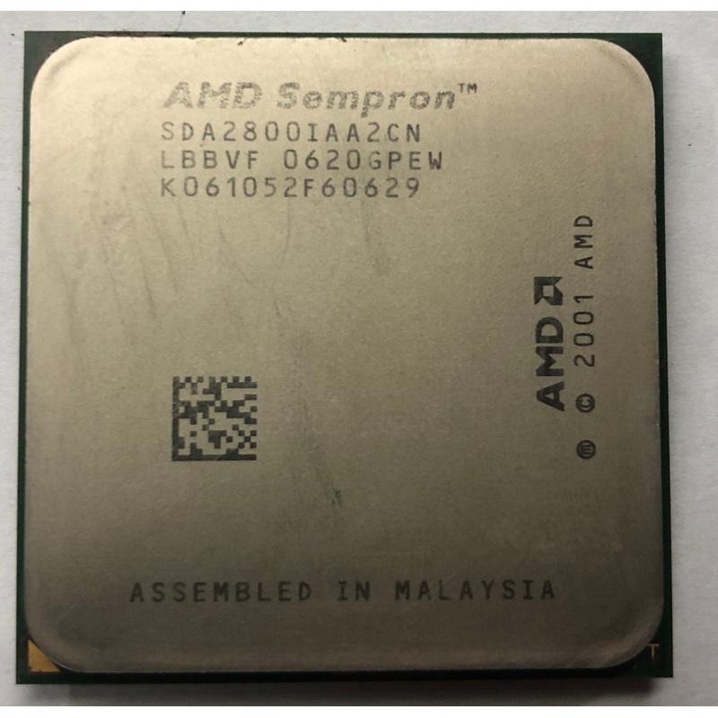 AMD Sempron 64 2800+ Desktop CPU Processor- SDA2800IAA2CN