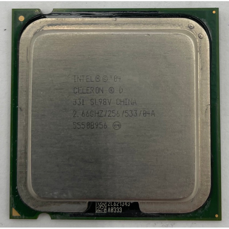 Intel Celeron D 331 Desktop CPU Processor- SL98V