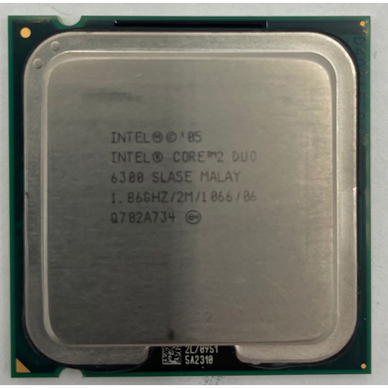 Intel Core 2 Duo E6300 Desktop CPU Processor- SLA5E