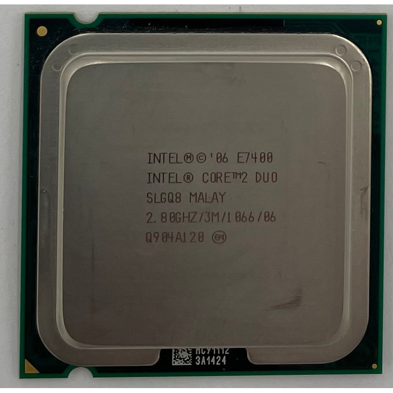 Intel Core 2 Duo E7400 Desktop CPU Processor- SLGQ8