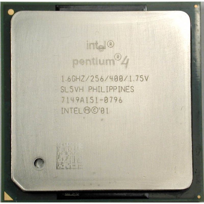 Intel Pentium 4 1.6 GHz Desktop CPU Processor- SL5VH