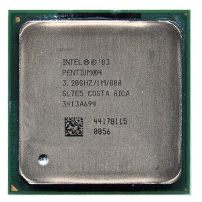 Intel Pentium 4 3.2 GHz Desktop CPU Processor- SL7E5