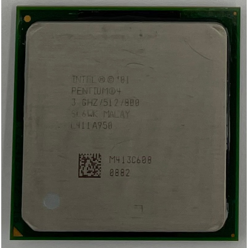 Intel Pentium 4 3 GHz Desktop CPU Processor- SL6WK