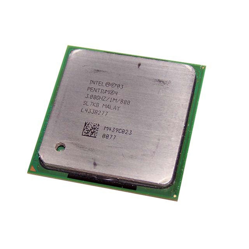 Intel Pentium 4 3 GHz Desktop CPU Processor- SL7KB