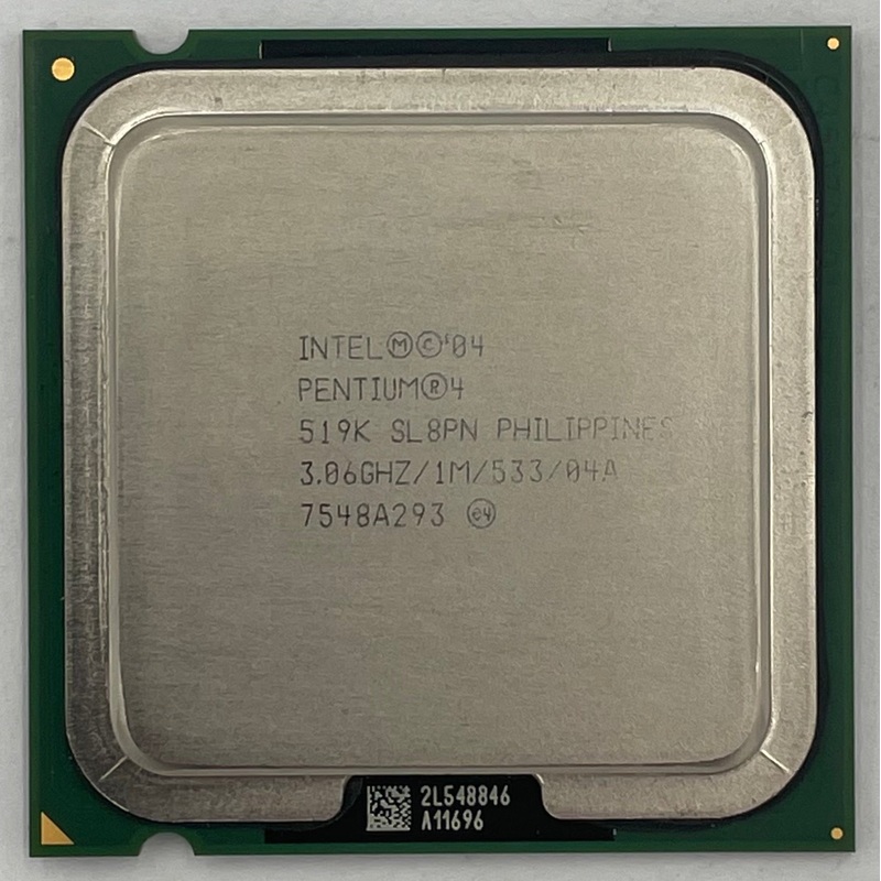 Intel Pentium 4 519K Desktop CPU Processor- SL8PN