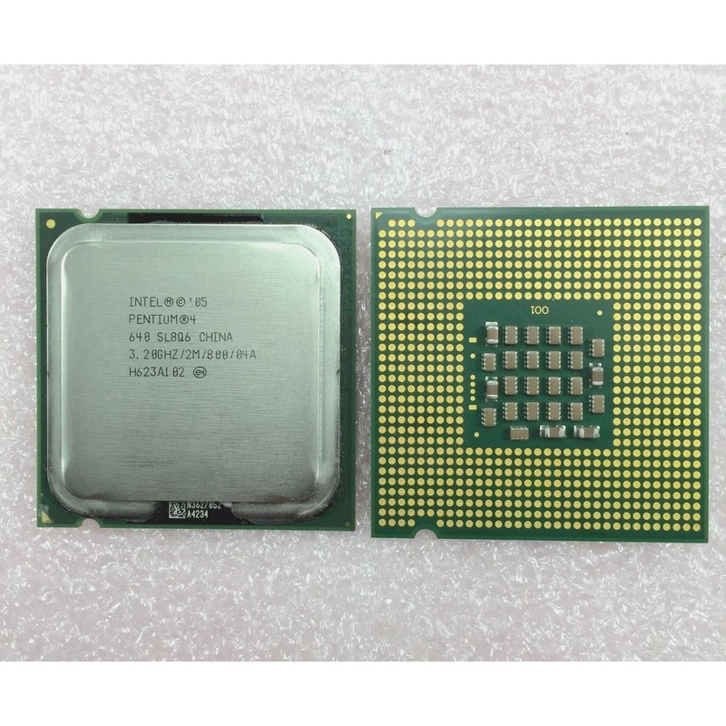 Intel Pentium 4 640 Desktop CPU Processor- SL8Q6