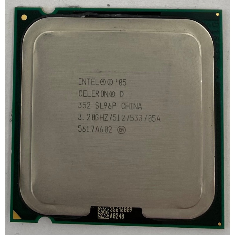 Intel Celeron D 352 Desktop CPU Processor- SL96P