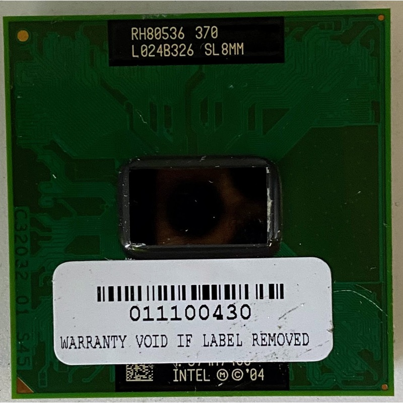 Intel Celeron M 370 Processor SL8MM 1.50GHz Single-Core Socket mPGA478C