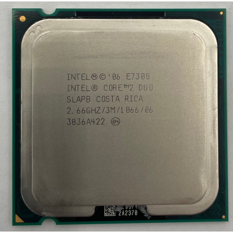 Intel Core 2 Duo E7300 Desktop CPU Processor- SLAPB