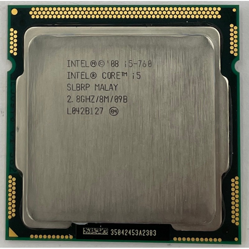 Intel Core i5-760 Desktop CPU Processor- SLBRP
