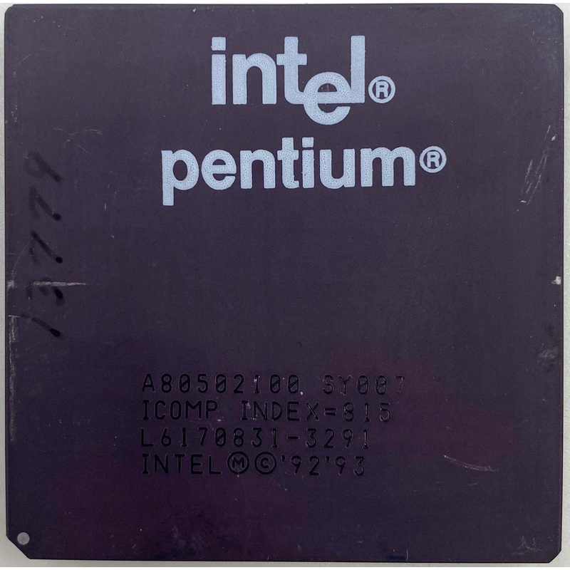 Intel Pentium 100MHz SY007 Processor