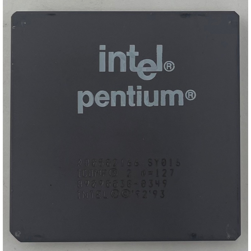 Intel Pentium 166 MHz Desktop CPU Processor- SY016