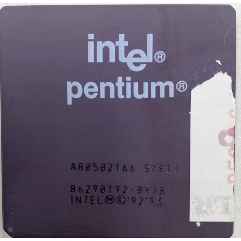 Intel Pentium 166MHz SY017 Processor