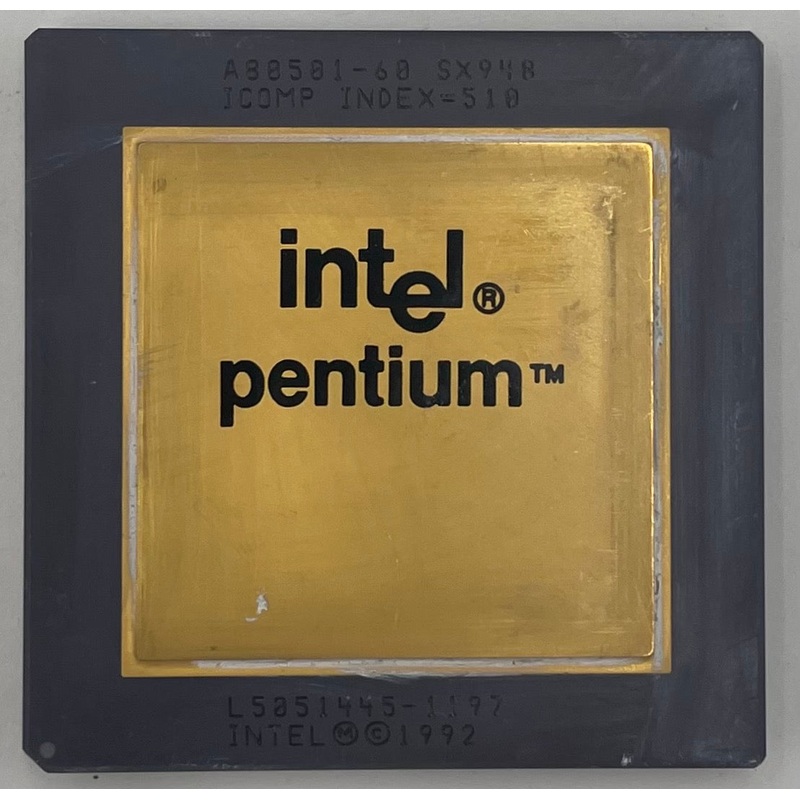 Intel Pentium 60 MHz Desktop CPU Processor- SX948