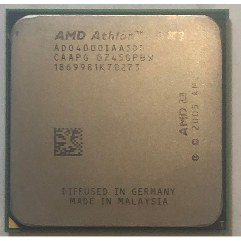 AMD Athlon 64 X2 4000+ Desktop CPU Processor- ADO4000IAA5DD