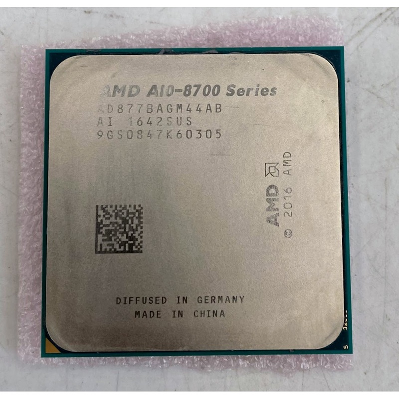AMD PRO A10-8770 Quad-Core CPU, Socket AM4, 3.5 GHz, AD877BAGM44AB