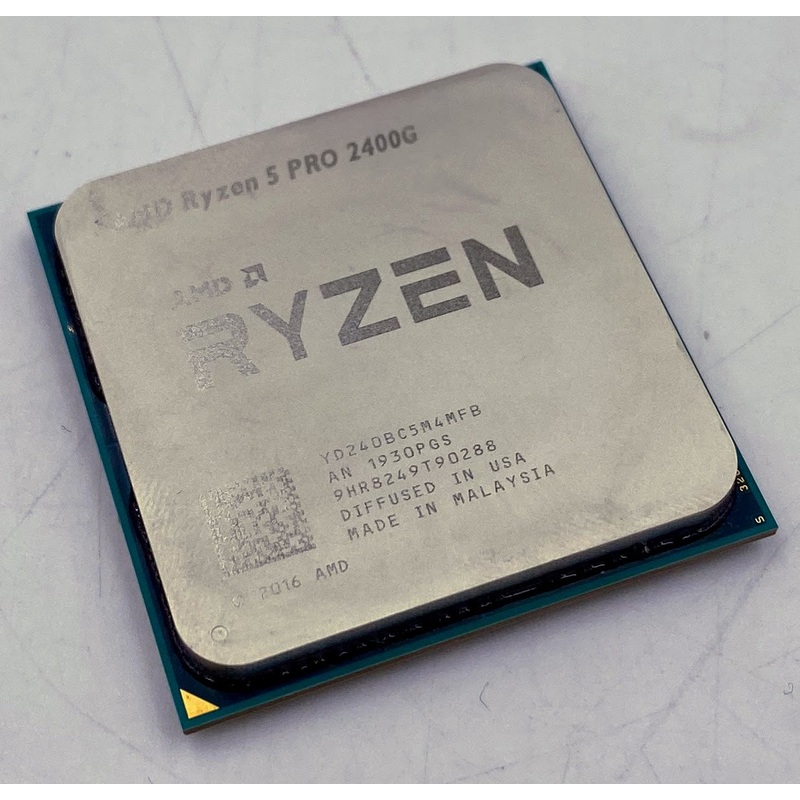 AMD Ryzen 5 Pro 2400G Quad-Core Processor YD240BC5M4MFB, 3.6GHz AM4 Socket