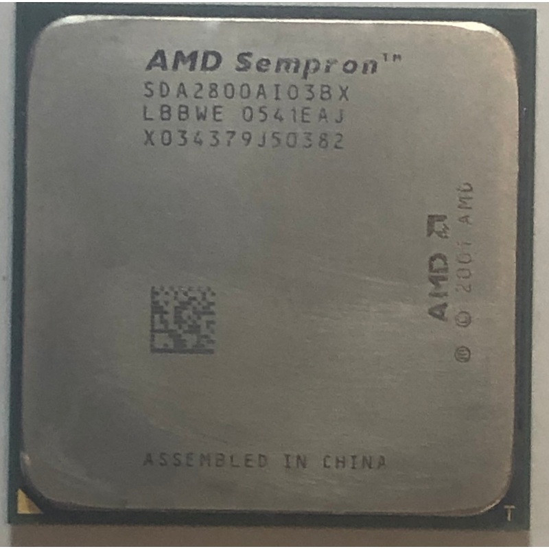 AMD Sempron 64 2800+ Desktop CPU Processor- SDA2800AIO3BX