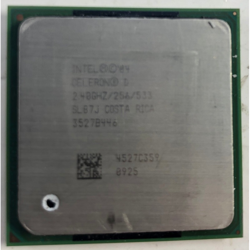 Intel Celeron D 320 Desktop CPU Processor- SL87J