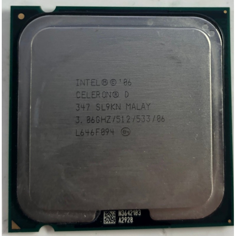 Intel Celeron D 347 Desktop CPU Processor- SL9KN