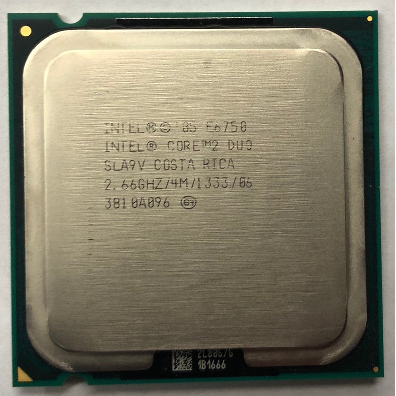 Intel Core 2 Duo E6750 Desktop CPU Processor- SLA9V