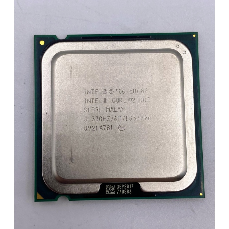 Intel Core 2 Duo E8600 SLB9L Processor 3.33GHz 6MB L2 Cache