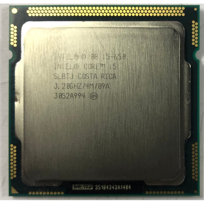Intel Core i5-650 Desktop CPU Processor- SLBTJ