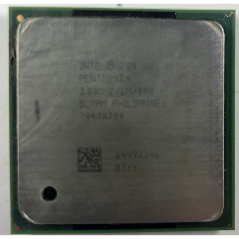 Intel Pentium 4 3 GHz Desktop CPU Processor- SL7PM