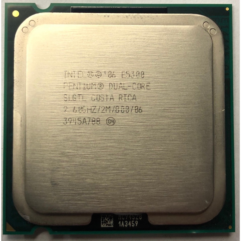 Intel Pentium E5300 Dual Core Desktop CPU Processor- SLGTL